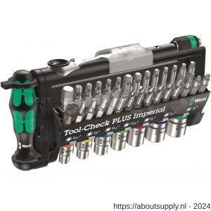 Wera Tool-Check Plus Imperial dopsleutelset met bits 39 delig - S227401612 - afbeelding 1