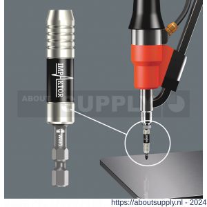 Wera 897/4 IMP Impaktor houder met spanring en magneet 1/4 inch x 75 mm - S227401770 - afbeelding 2