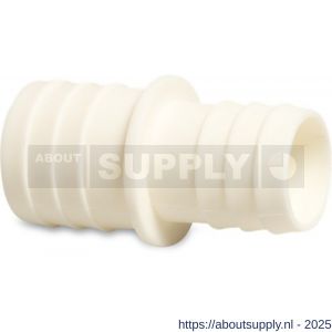 Bosta verbindingspijpje ABS 38 mm x 32 mm slangtule 10 bar wit - S51056709 - afbeelding 1