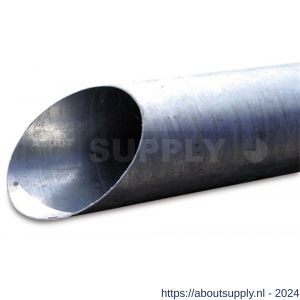 Bosta aanzuigleiding staal gegalvaniseerd 150 mm x 1,5 mm glad 2 m type schuin gezaagd - S51050125 - afbeelding 1