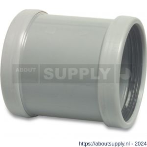 Bosta sok PVC-U 250 mm SN4 manchet DN250 grijs KOMO-BENOR - S51052060 - afbeelding 1