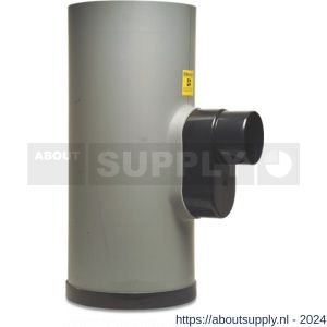 Bosta onderbak PVC-U 315 mm x 125 mm spie grijs - S51052107 - afbeelding 1