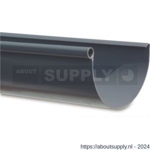 Bosta mastgoot PVC-U 125 mm grijs 6 m - S51054329 - afbeelding 1