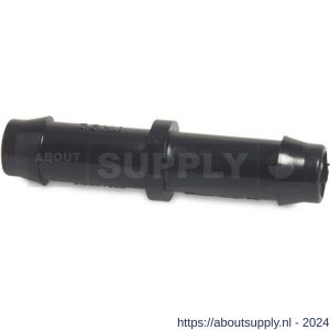 Bosta verbindingspijpje kunststof 6 mm slangtule 10 bar zwart type WF - S51056780 - afbeelding 1