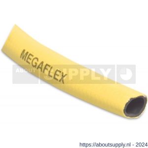 Mega slang PVC 19 mm 6 bar geel 25 m type Megaflex - S51057422 - afbeelding 1