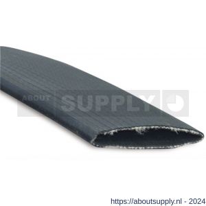 Bosta plat oprolbare slang rubber 76 mm 16 bar zwart 100 m type Flextex - S51057232 - afbeelding 1
