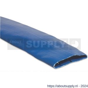 Hydro-S plat oprolbare slang PVC 63 mm 3 bar blauw 100 m type Light - S51057533 - afbeelding 1