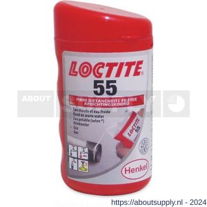 Loctite afdichtingsdraad nylon-vezel wit 50 m DVGW-WRAS type 55 - S51050037 - afbeelding 1