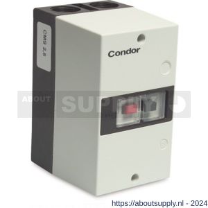 Condor motorbeveiligingsschakelaar kunststof 6,3 A-10,0 AA 230-400 V type CMS 10.0 - S51060887 - afbeelding 1