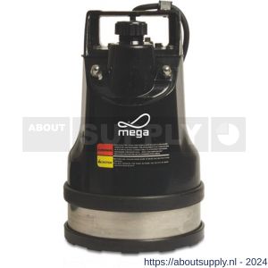 Mega dompelpomp gietijzer 1 inch buitendraad 230 V zwart type SPK 450 - S51050998 - afbeelding 1