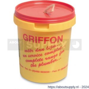 Griffon draadafdichting hennep 100 g pot - S51050240 - afbeelding 1