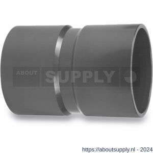 VDL sok PVC-U 25 mm lijmmof 10 bar grijs - S51060678 - afbeelding 1