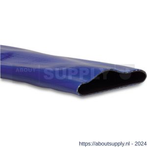 Mega plat oprolbare slang PVC 90 mm 7 bar blauw 100 m type Medium Duty - S51057554 - afbeelding 1