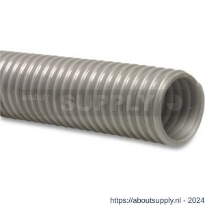 Mega spiraalslang PVC 152 mm 2,5 bar grijs 25 m type Polar - S51057385 - afbeelding 1