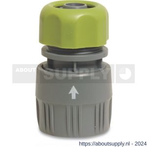 Hydro-Fit aansluiting PVC-U 15-19 mm knel x vrouwelijk klik grijs-groen - S51056348 - afbeelding 1
