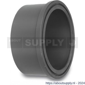 VDL kraagbus (O-ring) PVC-U 200 mm lijmmof grijs - S51059253 - afbeelding 1