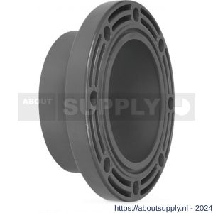 VDL lijmflens (O-ring) PVC-U 200 mm lijmmof grijs - S51059258 - afbeelding 1