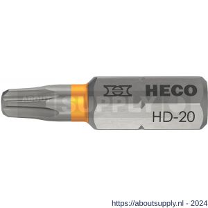 Heco schroefbit Heco-Drive HD 20 kleur ring oranje in blister 10 stuks - S50803387 - afbeelding 1