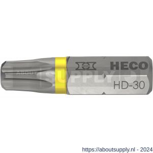 Heco schroefbit Heco-Drive HD 30 kleur ring geel in blister 10 stuks - S50803389 - afbeelding 1
