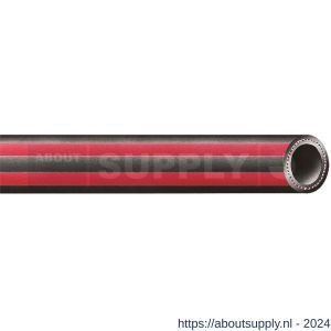 Baggerman Trix-Rotstrahl 20 waterslang dekwasslang 16x23 mm zwart-rood geribd - S50051159 - afbeelding 1