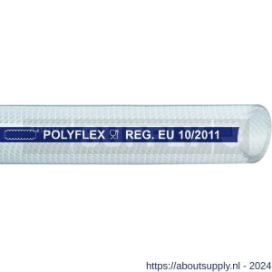Baggerman Polyflex PVC perslucht compressorslang 8x14 mm met inlagen - S50050996 - afbeelding 1