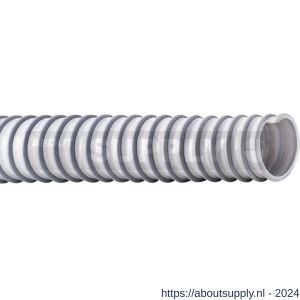 Baggerman Airflex kunststof ventilatie lucht afzuigslang inwendig diameter 70 mm PVC grijs - S50051201 - afbeelding 1