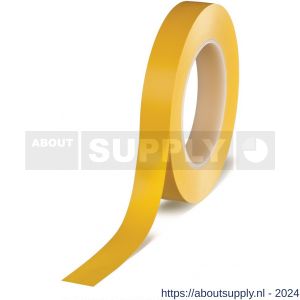 Tesa 4244 Tesaflex 66 m x 19 mm geel fijnelijn maskeringstape voor designschilderen - S11650011 - afbeelding 1