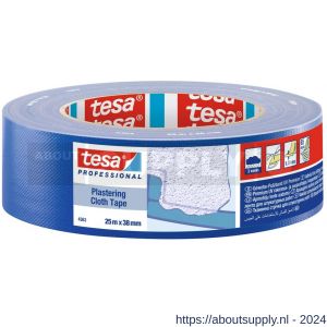 Tesa 4363 Tesakrepp 25 m x 38 mm blauw maskeertape - S11650065 - afbeelding 1