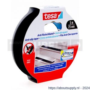 Tesa 55587 anti-slip tape 5 m x 25 mm zwart - S11650547 - afbeelding 1