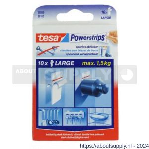 Tesa 58000 Powerstrips large 10 stuks - S11650349 - afbeelding 2