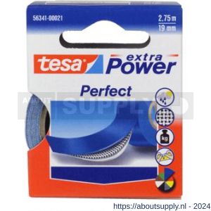Tesa 56341 Extra Power Perfect textieltape blauw 2,75 m x 19 mm - S11650438 - afbeelding 1