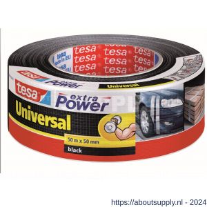 Tesa 56389 Extra Power Universal tape zwart 50 m x 50 mm - S11650363 - afbeelding 1