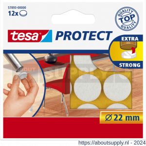 Tesa 57893 Protect vilt wit 22 mm - S11650399 - afbeelding 1