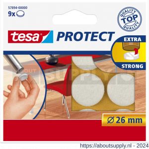 Tesa 57894 Protect vilt wit 26 mm - S11650401 - afbeelding 1