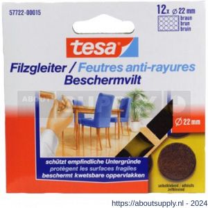 Tesa 57894 Protect vilt bruin 26 mm - S11650427 - afbeelding 2
