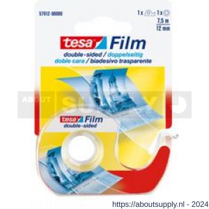 Tesa 57912 Tesafilm dubbelzijdige fototape met dispenser 7,5 m x 12 mm - S11650615 - afbeelding 1