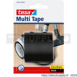 Tesa 56244 Multi tape zwart 5 m x 50 mm - S11650441 - afbeelding 1