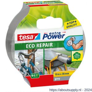 Tesa 56431 Extra Power Eco Repair textieltape 10 m x 38 mm grijs - S11650627 - afbeelding 1