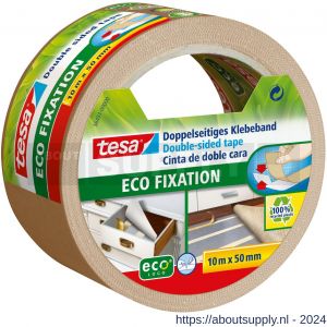 Tesa 56451 Double-sided Eco Fixation tape 10 m x 50 mm - S11650560 - afbeelding 1