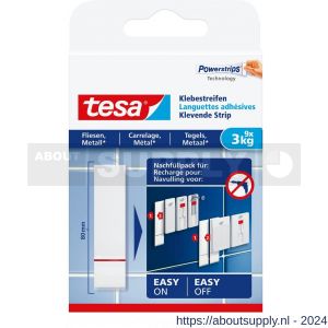 Tesa 77761 Powerstrips tegels en metaal 3 kg - S11650638 - afbeelding 1