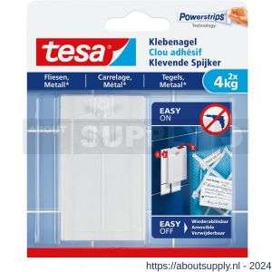 Tesa 77766 Klevende Spijker tegels en metaal 4 kg - S11650459 - afbeelding 1