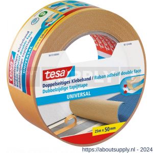 Tesa 56172 tapijttape universeel 25 m x 50 mm - S11650468 - afbeelding 1