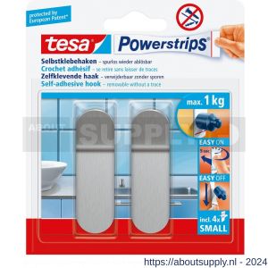 Tesa 57045 Powerstrips haak small metaal - S11650483 - afbeelding 1