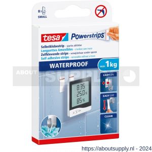 Tesa 59778 Powerstrips waterproof small - S11650494 - afbeelding 1