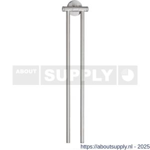 Tesa 40303 Moon handdoekrek draaibaar 2-armig RVS-look - S11650506 - afbeelding 2