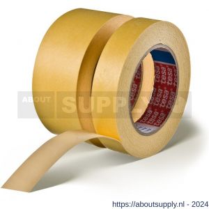 Tesa 4434 Tesakrepp 10 m x 19 mm geel maskeringstape voor zandstralen, bescherming en versteviging - S11650076 - afbeelding 1