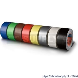 Tesa 4688 Tesaband 50 m x 50 mm grijs standaard polyethyleengecoate textieltape - S11650207 - afbeelding 1