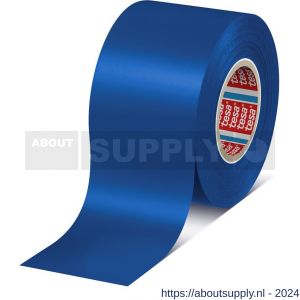 Tesa 4163 Tesaflex 33 m x 50 mm blauw Soft PVC tape - S11650246 - afbeelding 1