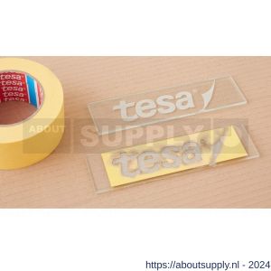 Tesa 4434 Tesakrepp 10 m x 19 mm geel maskeringstape voor zandstralen, bescherming en versteviging - S11650076 - afbeelding 3