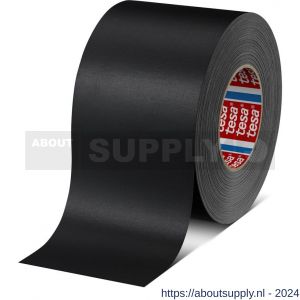 Tesa 4651 Tesaband 50 m x 100 mm zwart premium textieltape - S11650181 - afbeelding 1